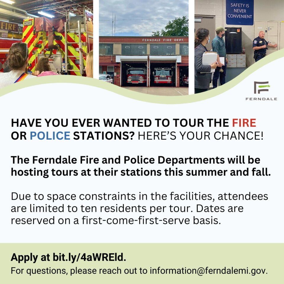 Ferndale / News / Public Facility Tours